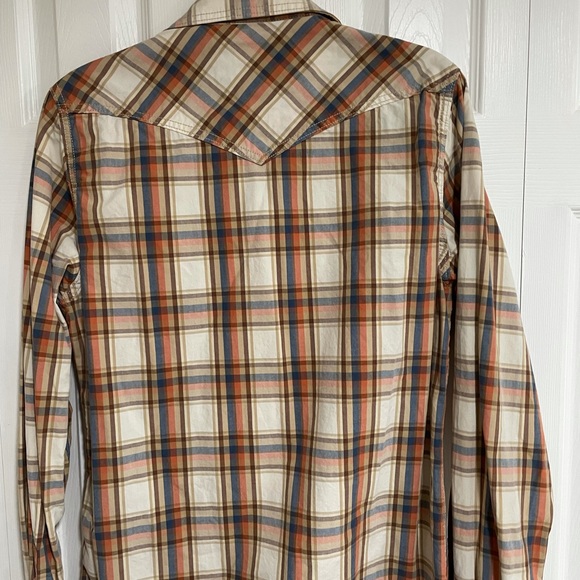 Holisister men’s medium snap button down shirt - Picture 4 of 6